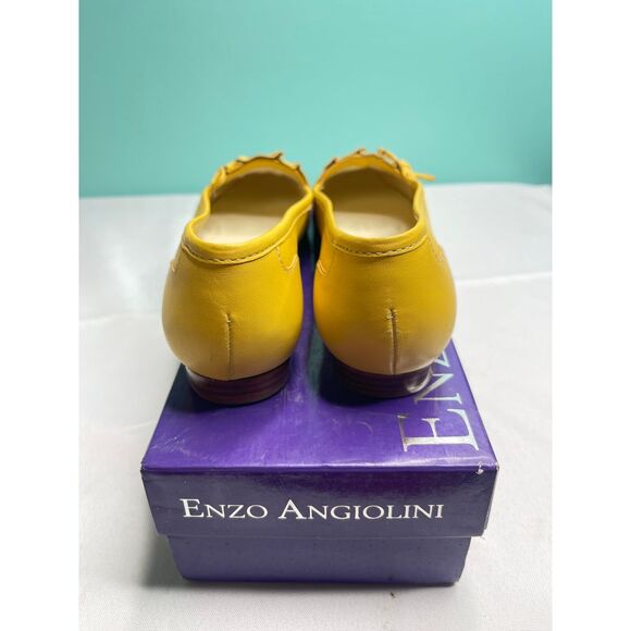 Vibrant Yellow Enzo Angiolini Loafers - Picture 5 of 7